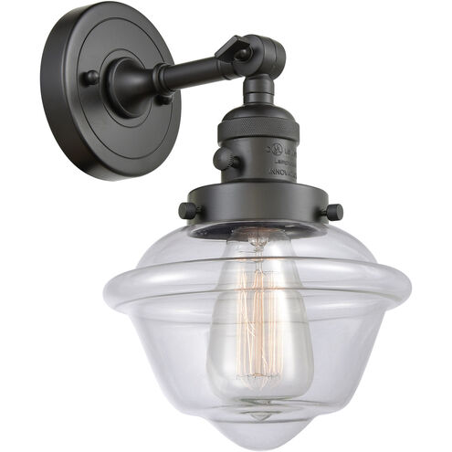Franklin Restoration Small Oxford LED 7.5 inch Oil Rubbed Bronze Sconce Wall Light, Franklin Restoration