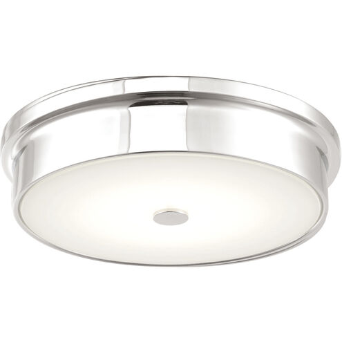 Spark LED 12 inch Chrome Flush Mount Ceiling Light