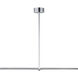 Dorian LED 34.75 inch Polished Chrome Linear Pendant Ceiling Light