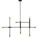Reegler 8 Light 54.5 inch Black Pendant Ceiling Light
