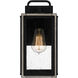 Bramshaw 1 Light 12 inch Matte Black Outdoor Wall Lantern