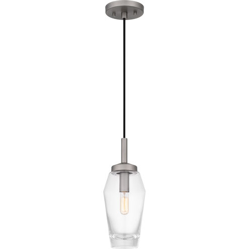 Xander 1 Light 5 inch Antique Nickel Mini Pendant Ceiling Light