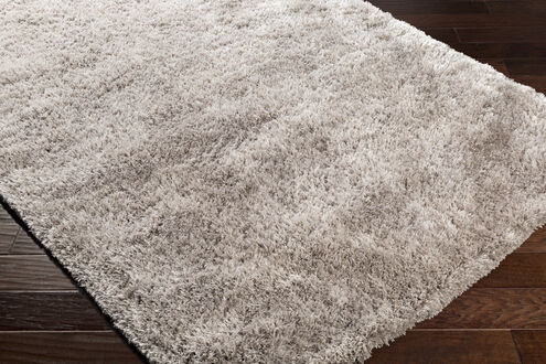 Grizzly 96 X 60 inch Light Gray Rug in 5 x 8, Rectangle