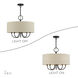 Bellingham 5 Light 22 inch Bronze Pendant Chandelier Ceiling Light