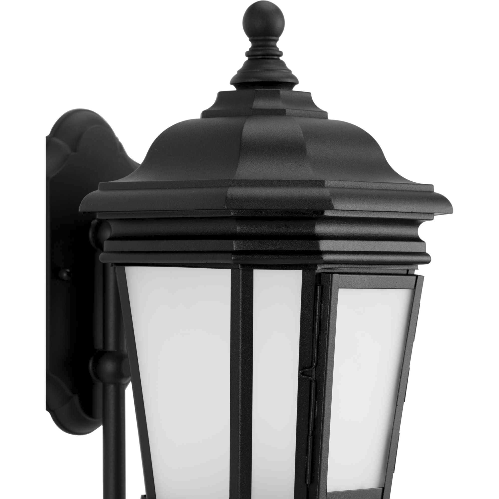 Crawford 1 Light 21 inch Textured Black Outdoor Wall Lantern, Medium