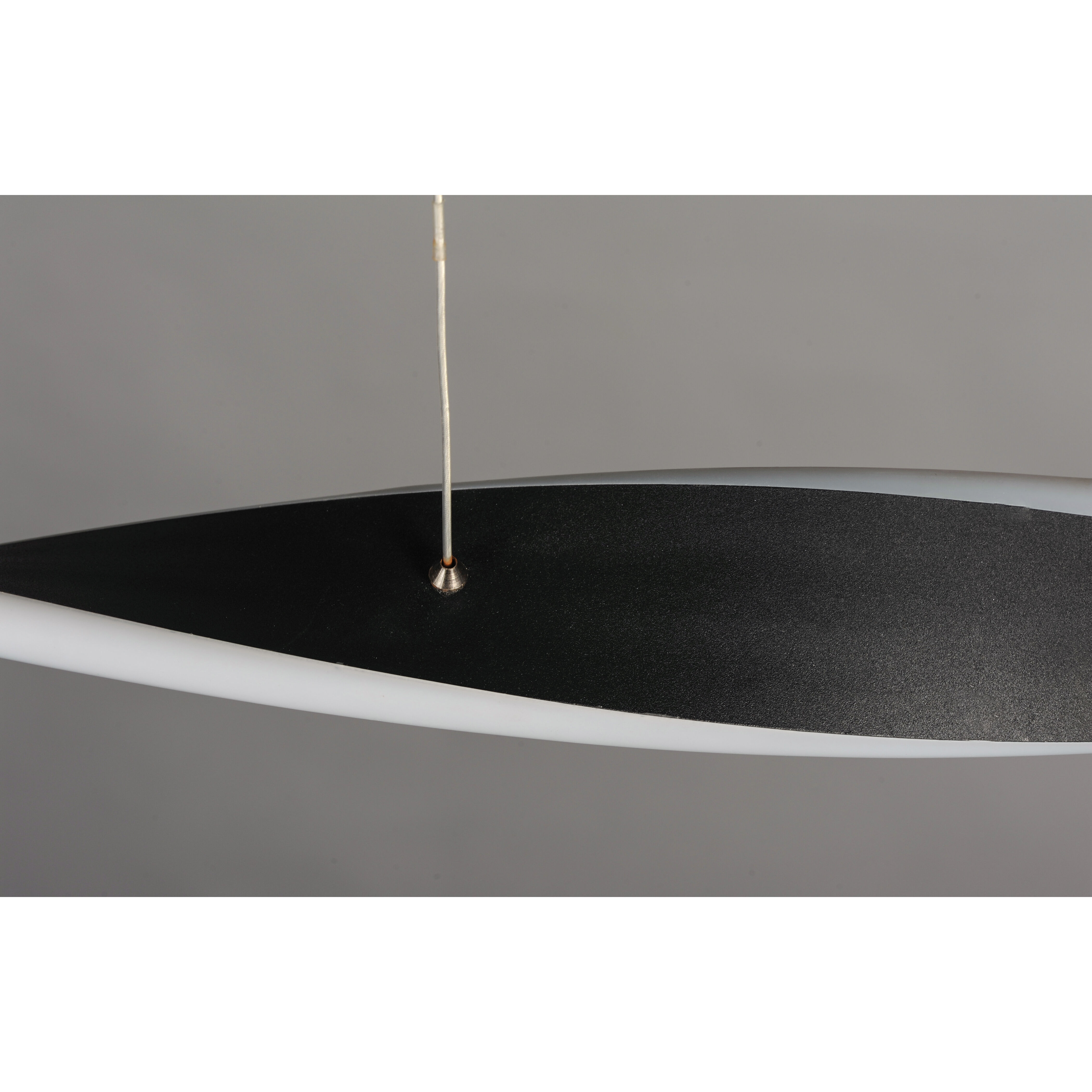 Pirouette LED 40 inch Black Linear Pendant Ceiling Light