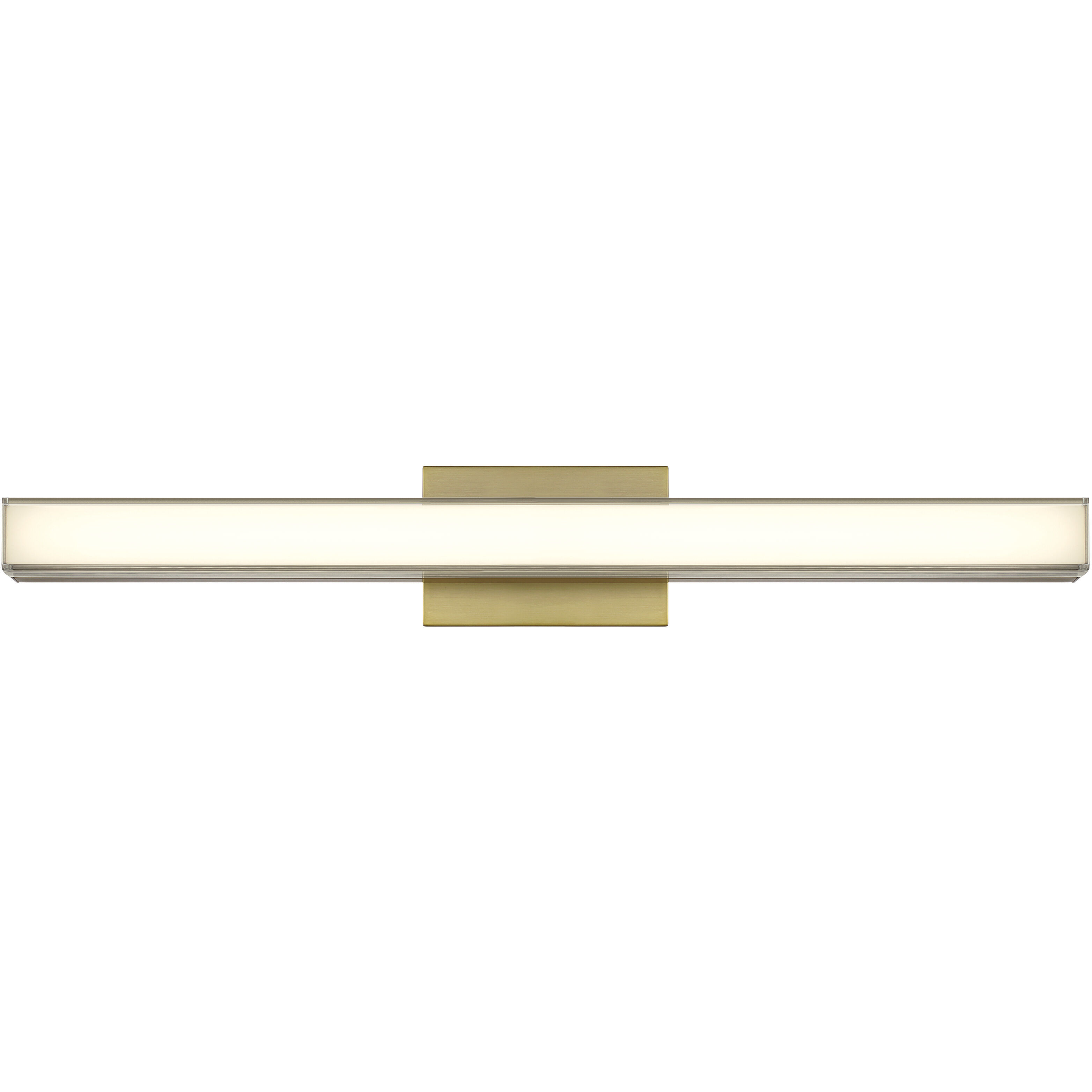 Vantage LED 30 inch Ashen Brass Bath Vanity Wall Light