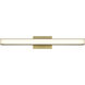 Vantage LED 30 inch Ashen Brass Bath Vanity Wall Light