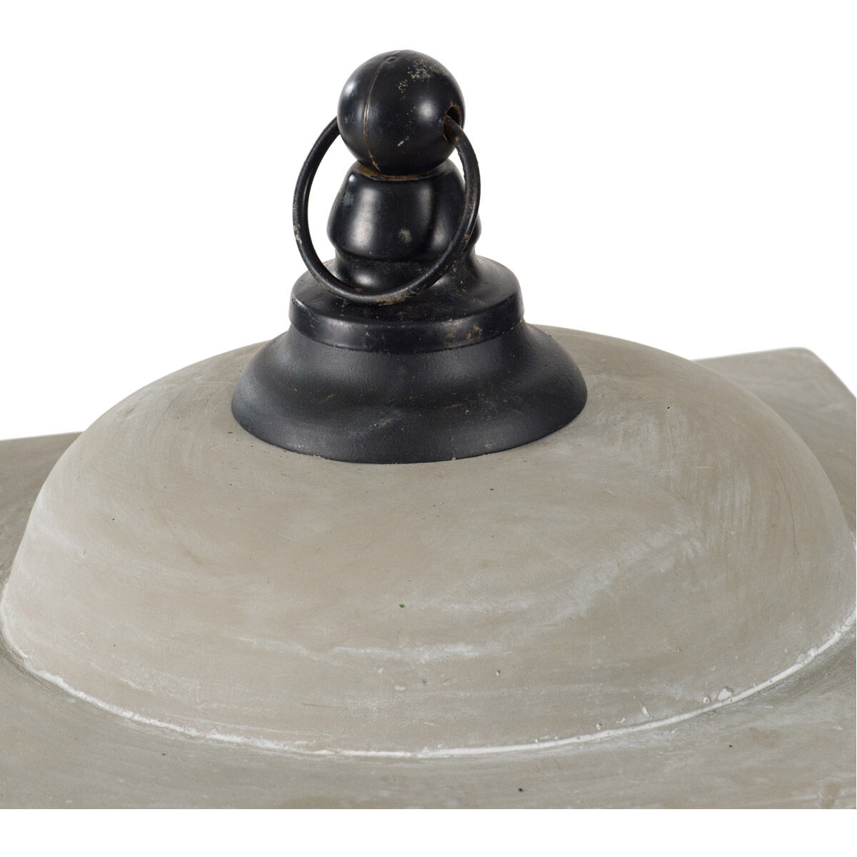 Garden 9.1 inch Gray Lantern