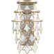 Fleur 2 Light 10 inch French Gold Wall Sconce Wall Light, Smithsonian Collaboration