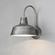 Pier M 1 Light 13.25 inch Weathered Zinc Outdoor Wall Mount