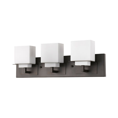 Rampart 3 Light 22 inch Oil Rubbed Bronze Vanity Light Wall Light
