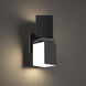 Vaiation 6 Light 12.5 inch Black Outdoor Wall Light