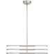 Overture LED 24 inch Polished Nickel Chandelier Ceiling Light