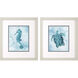 Animals Blue Framed Art