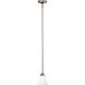Dupont 1 Light 6 inch Brushed Nickel Mini Pendant Ceiling Light