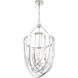 Jennings 3 Light 16.13 inch Polished Nickel Pendant Ceiling Light