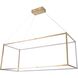 Canada LED 18 inch Gold Chandelier Ceiling Light