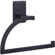 Archer 7 inch Matte Black Toilet Paper Holder