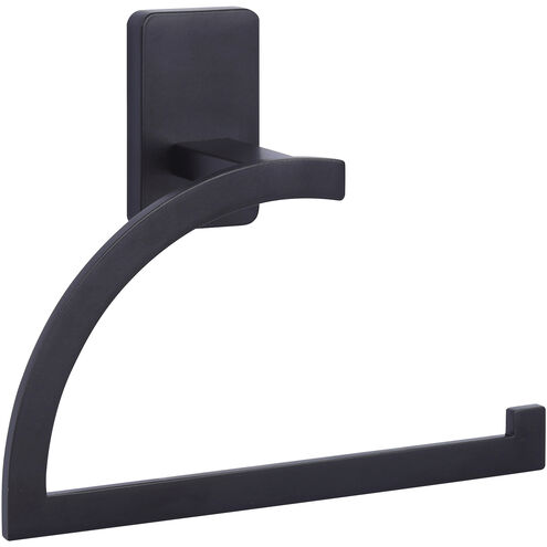 Archer 7 inch Matte Black Toilet Paper Holder