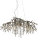 Autumn Twilight 31 inch 60.00 watt Mystic Gold Chandelier Ceiling Light, Large