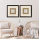 Fragrant Perch Brown and Gray Framed Art