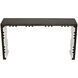 Nelson 60 X 14 inch Ebony Walnut and White Console in Ebony with White