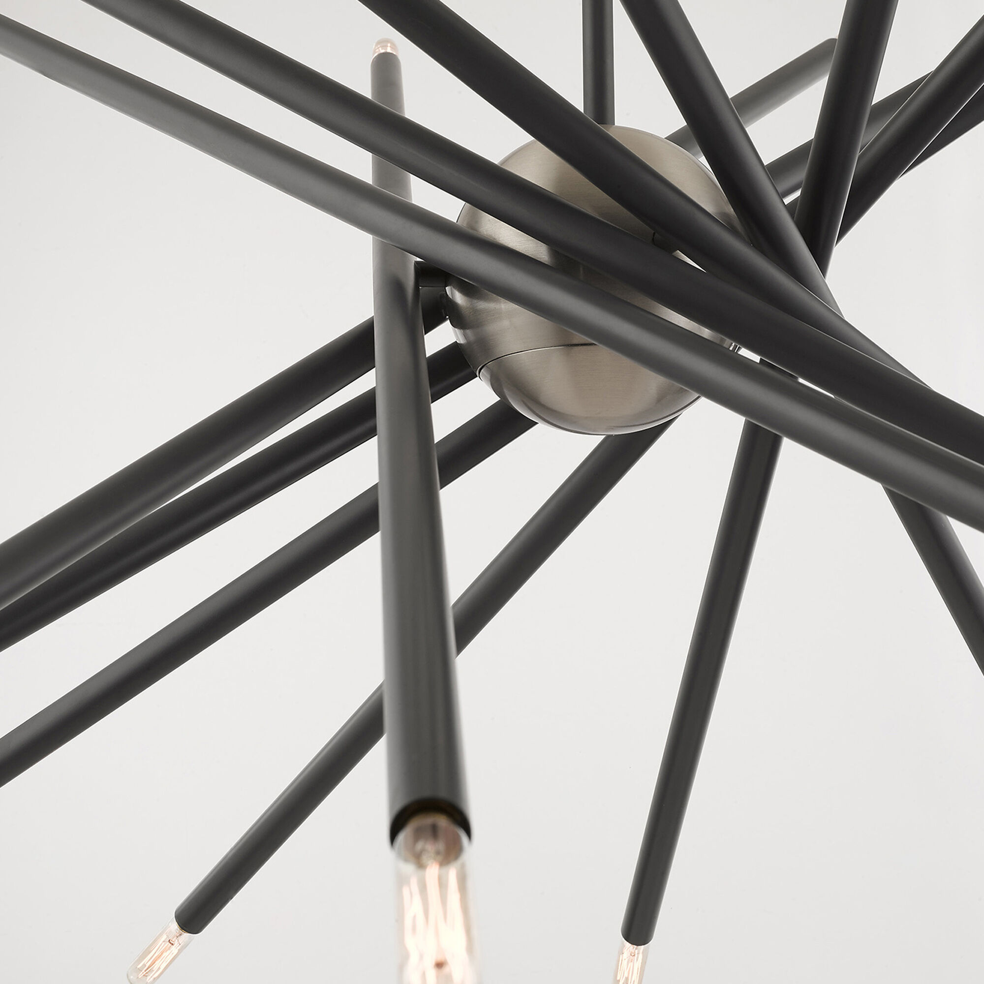 Soho 20 Light 38 inch Scandinavian Gray Chandelier Ceiling Light