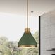 Doyle 1 Light 18.75 inch Natural Brass Pendant Ceiling Light