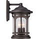 Marblehead 3 Light 15 inch Palladian Bronze Outdoor Wall