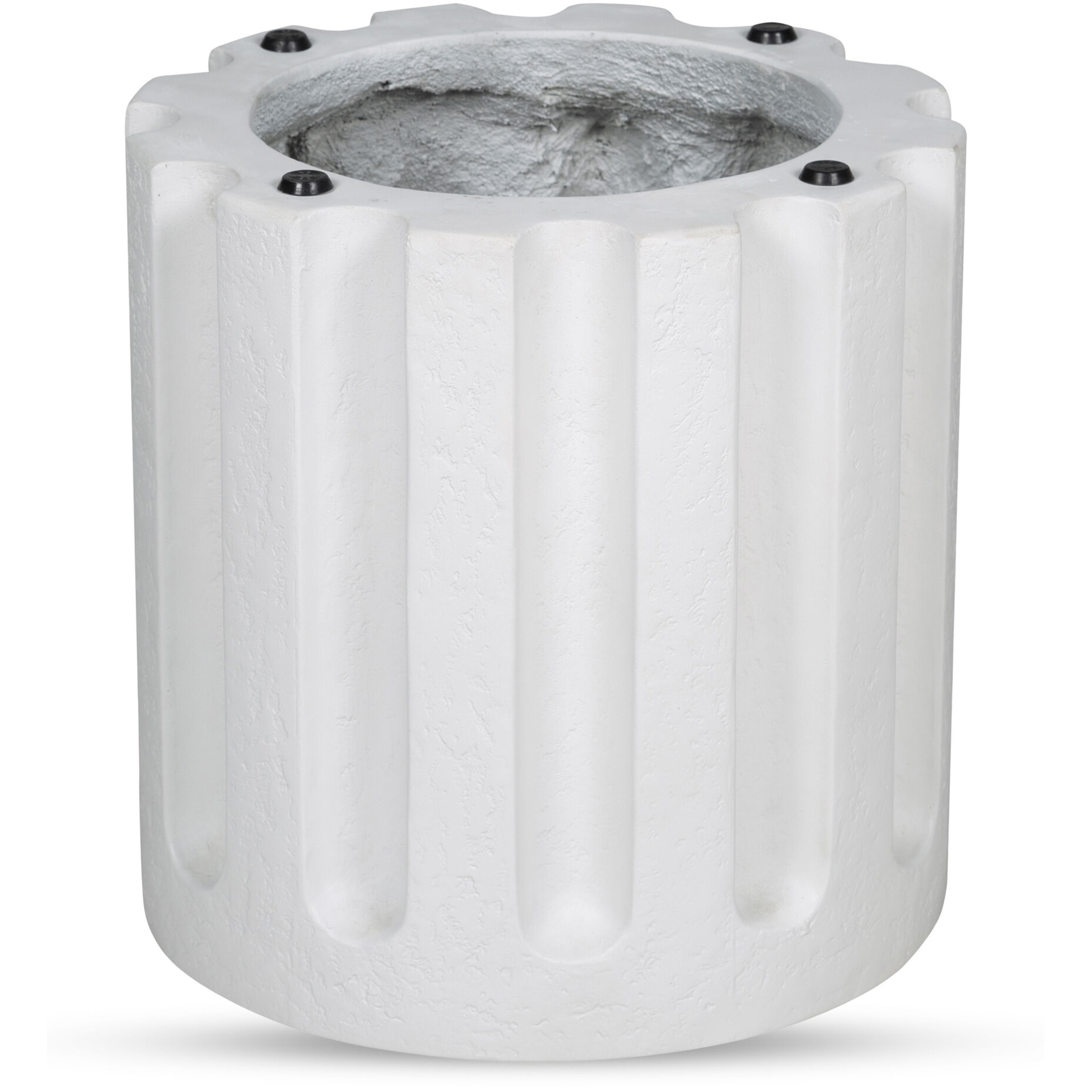 Eris 18 X 17.5 inch White Outdoor Accent Table