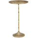 Jussi 12 inch Gold Drinks Table