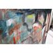 Intersection 73.75 X 41.75 inch Hand Painted Canvas