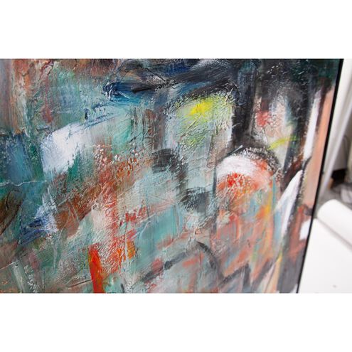 Intersection 73.75 X 41.75 inch Hand Painted Canvas