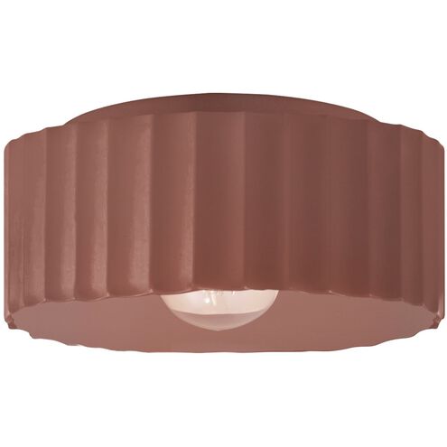 Radiance 1 Light 13 inch Canyon Clay Flush Mount Ceiling Light