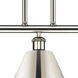 Ballston Cone LED 38.5 inch Polished Nickel Island Light Ceiling Light