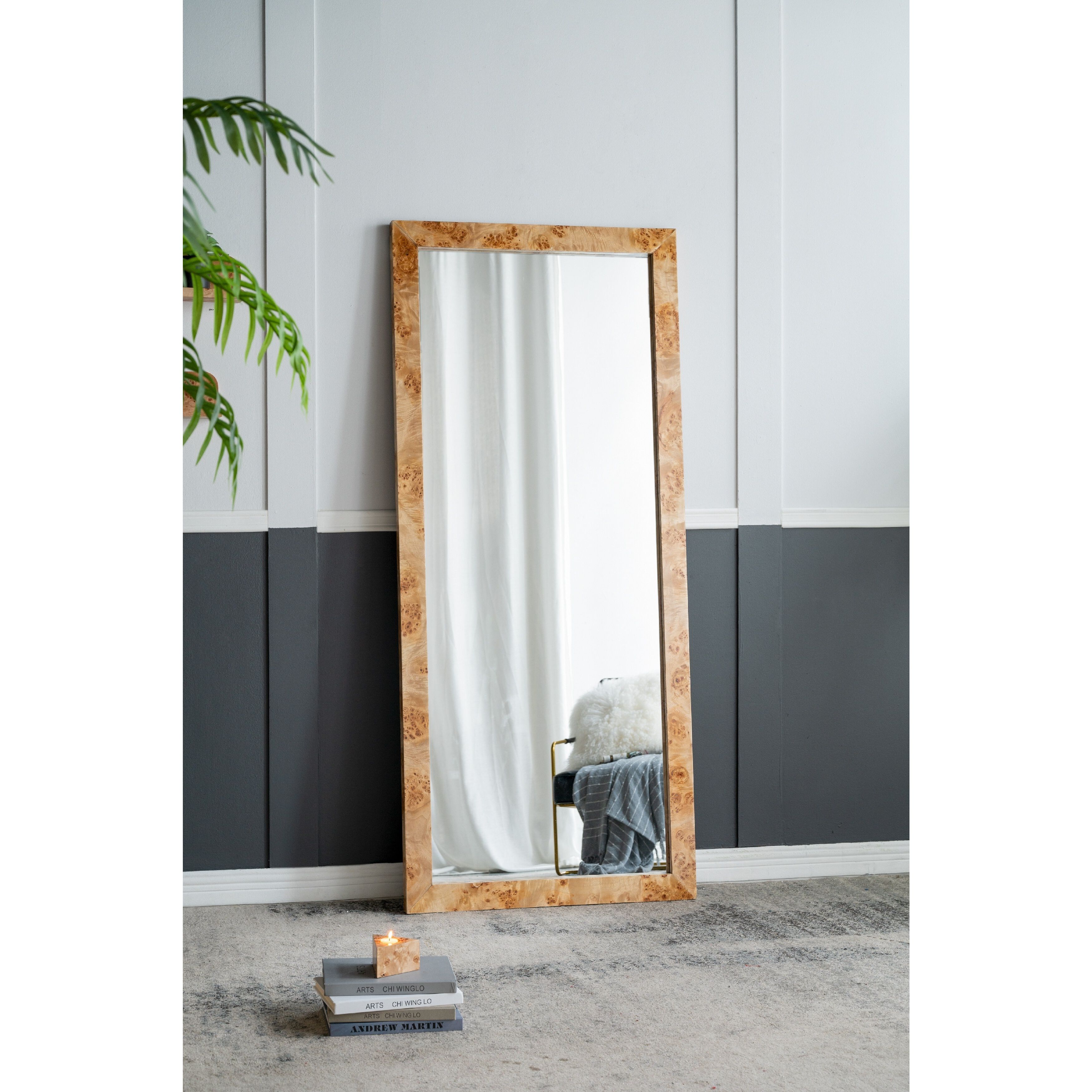 Burl 71.1 X 31.5 inch Brown Mirror