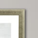 Trees and Creek Green and Gray and Brown and White Framed Art
