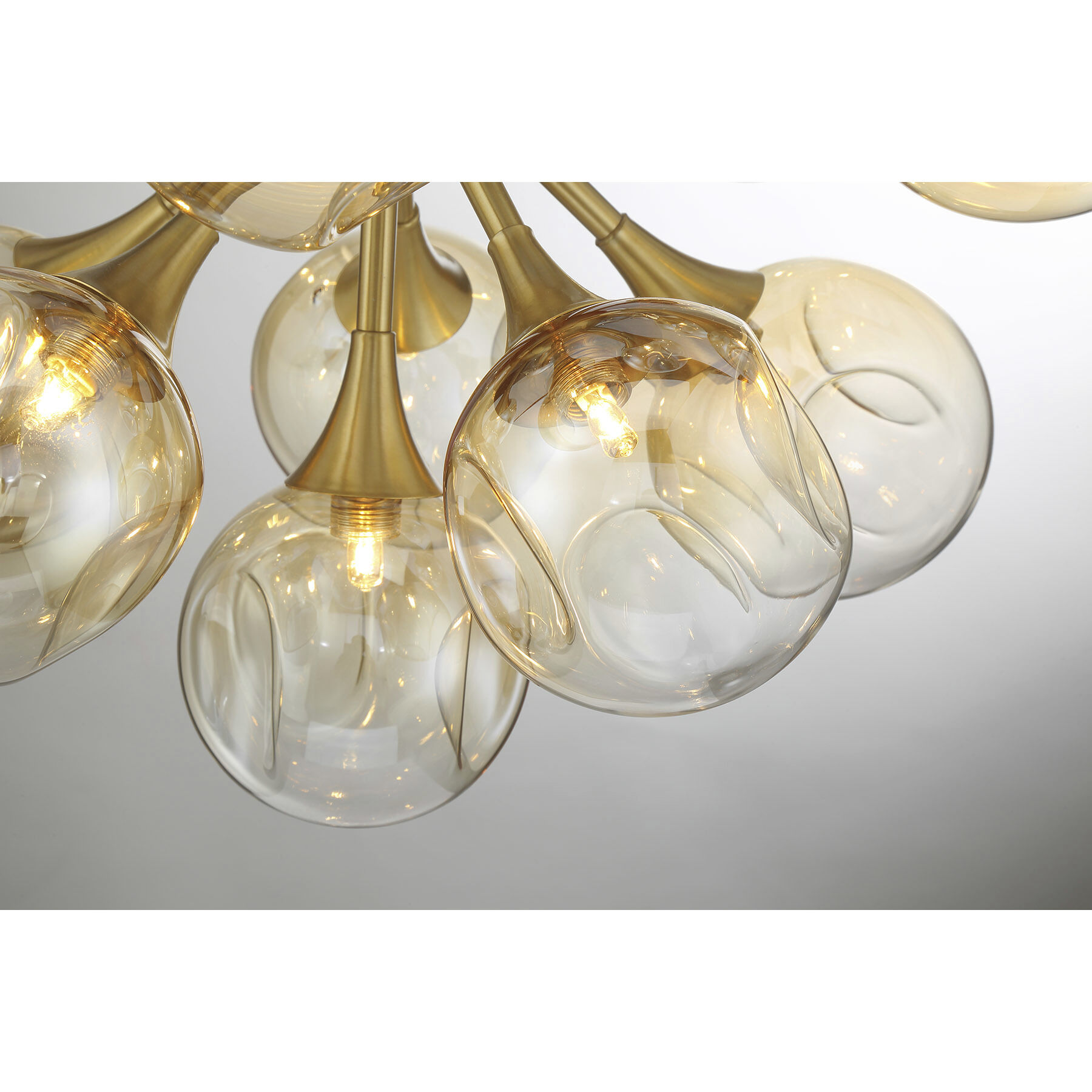 Matisse 16 Light 22 inch Warm Brass Chandelier Ceiling Light