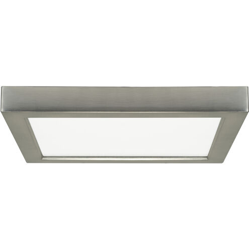 Heartland LED 9 inch Brushed Nickel Flush Mount Ceiling Light, BLINK