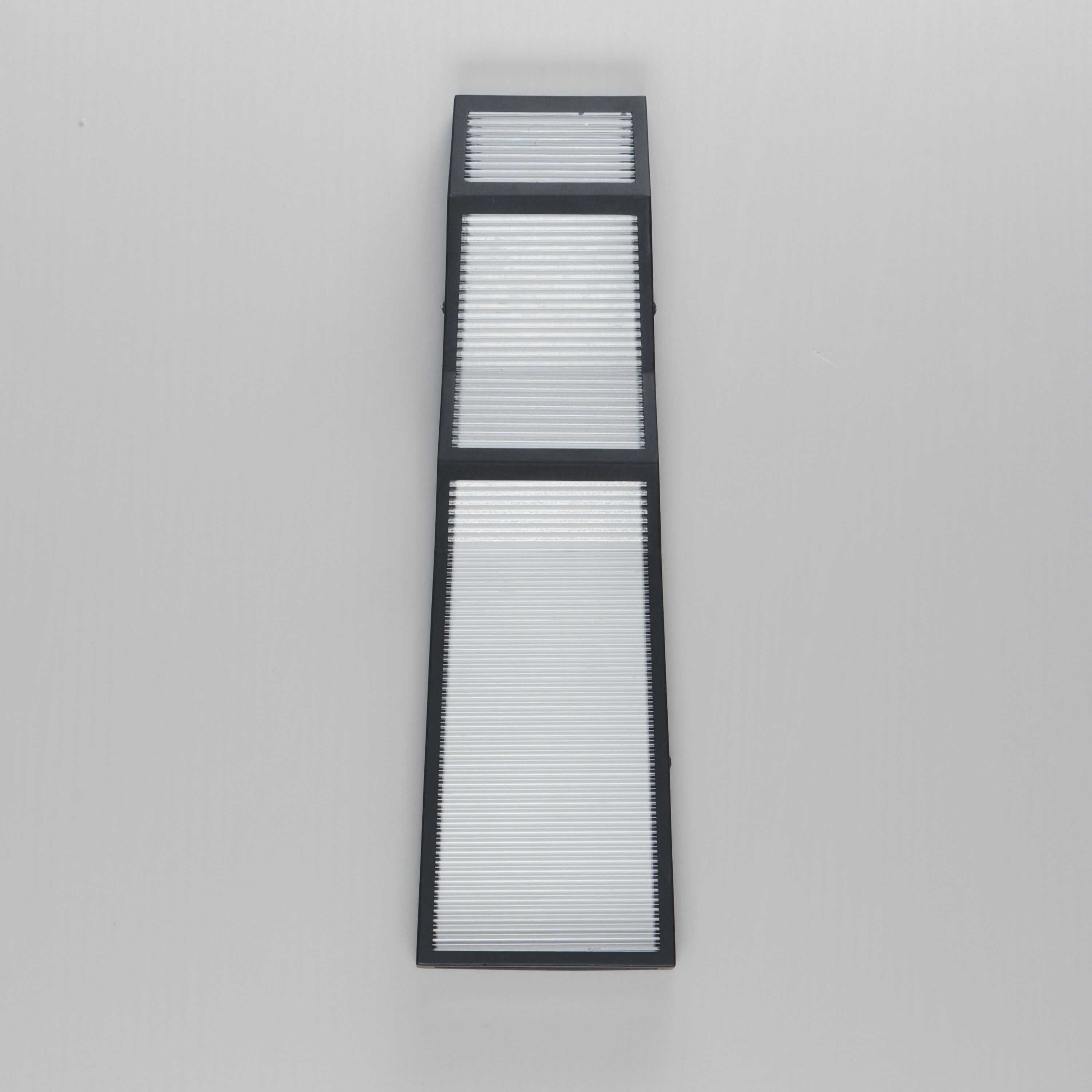 Totem LED 20 inch Black Outdoor Wall Sconce