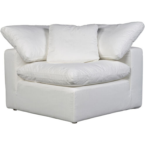 Terra Condo White Corner Chair