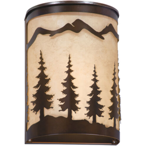 Yosemite LED 8 inch Burnished Bronze Wall Light