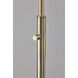 Camden 71.5 inch 60.00 watt Antique Brass Arc Floor Lamp Portable Light