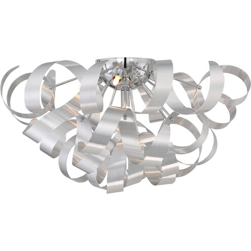 Ribbons 5 Light 22 inch Millenia Flush Mount Ceiling Light