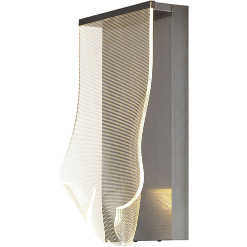 Rinkle LED 9.25 inch Brushed Gunmetal Wall Sconce Wall Light