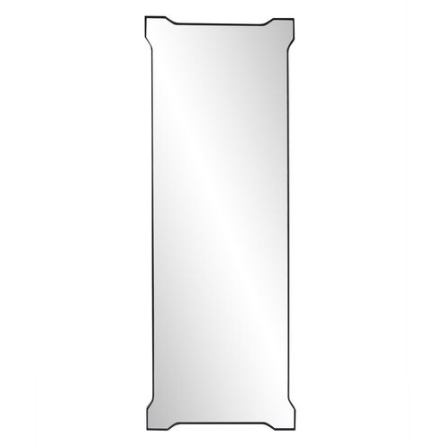 Irina 66 X 24 inch Matte Black Mirror