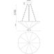 Martine 3 Light 22.5 inch Antique White Chandelier Ceiling Light