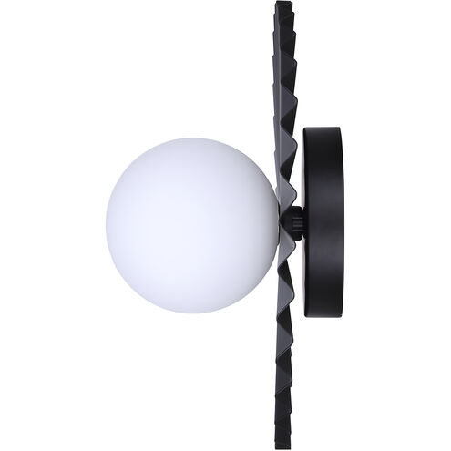 Payton 1 Light 12 inch Black Vanity Light Wall Light