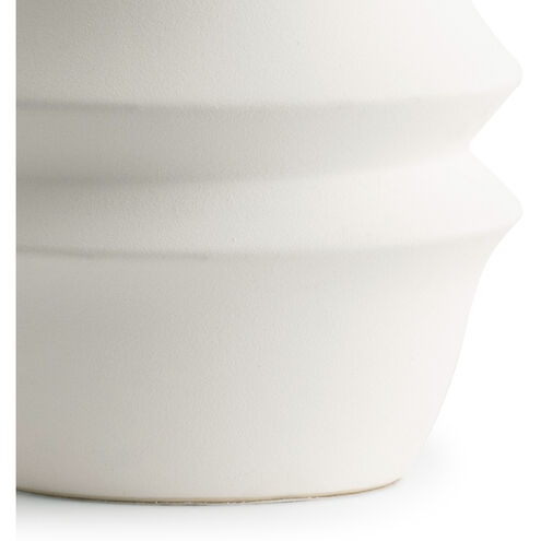 Clint 27 inch 150.00 watt White Table Lamp Portable Light
